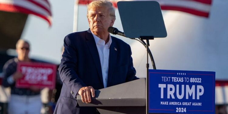 Trump Holds First 2024 Election Rally In Texas – Heart Of Asia